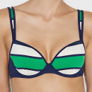 Andres Sarda - Stock Agata bikinitop med fyld og med bøjle green shade