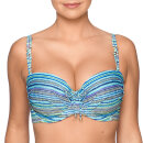 PrimaDonna Swim - Rumba bikinitop stropløs aruba blue