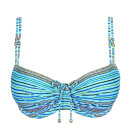 PrimaDonna Swim - Rumba bikinitop med fyld aruba blue
