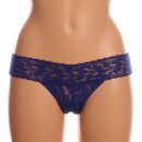 Hanky Panky - Signature Lace Low Rise thong midnight blue