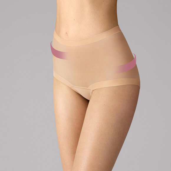 Wolford - Tulle Control Panty nude