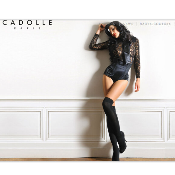 Cadolle - Rachel høj trusse black