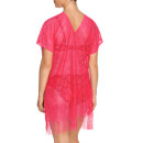 PrimaDonna Swim - Latika kaftan kjole kort tiger vendbar pink/orangerød