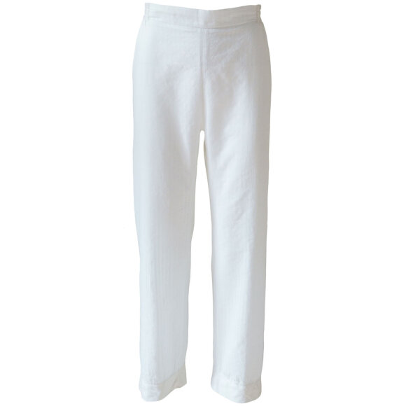WHITE NIGHTS - Viby pyjamasbukser øko bomuld