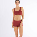 Hanro - Touch Feeling crop top rouge