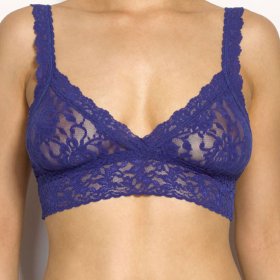 Hanky Panky - Signature Lace Crossover bralet midnight blue