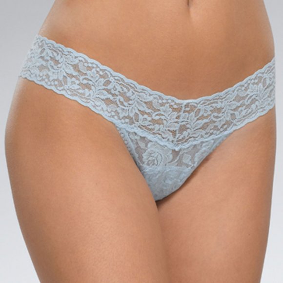 Hanky Panky - Signature Lace Low Rise thong powder blue-
