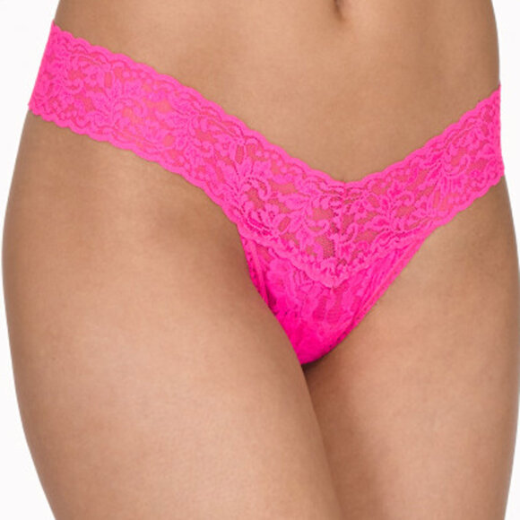 Hanky Panky - Signature Lace Low Rise thong passion pink-