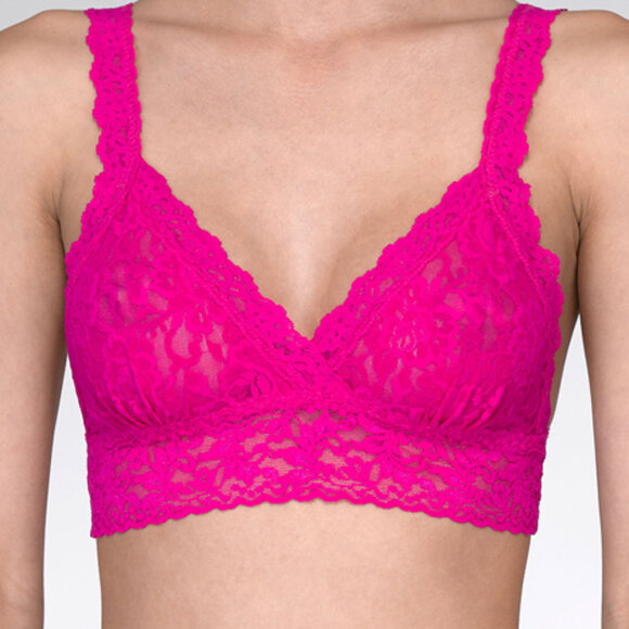 Hanky Panky - Signature Lace Crossover bralet tulip pink-