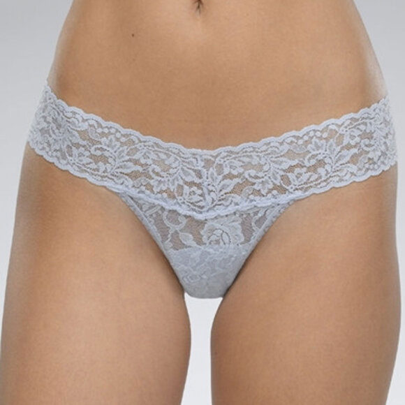Hanky Panky - Signature Lace Low Rise thong periwinkle-