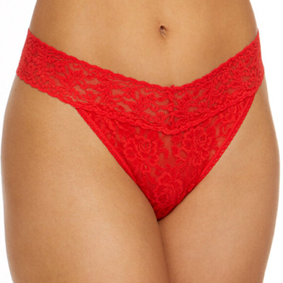 Hanky Panky - Signature Lace Original Rise thong fiery red-