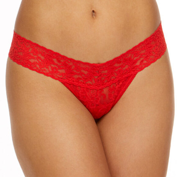 Hanky Panky - Signature Lace Low Rise string fiery red