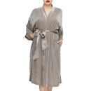 Sonja Love - Silk Velvet kimono grey