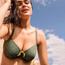 PrimaDonna Swim - Jacaranda bikinitop fuld skål cypress green -