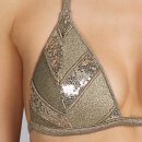 Andres Sarda - Moon bikinitop med fyld mini trekant gold