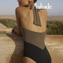 Aubade - Beaute Sublime badedragt dyb udskæring / kaki