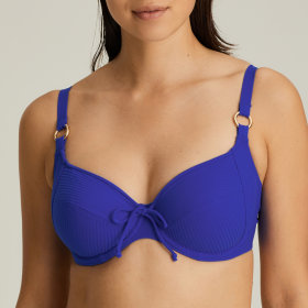 PrimaDonna Swim - Sahara bikinitop fuld skål electric blue
