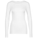 Hanro - Sea Island Cotton T-shirt langt ærme white -