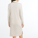 Hanro - Natural Comfort kjole 100 cm 1/1 ærme almond -