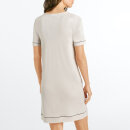 Hanro - Natural Comfort kjole 90 cm 1/4 ærme almond -