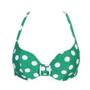 MARIE JO SWIM - Rosalie bikinitop med fyld hjertefacon kelly green -