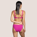 Andres Sarda - Biba bikinitop trekant midter firkant - bollywood pink