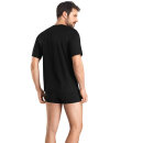 Hanro - Cotton Sporty herre T-shirt rund hals black