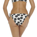 Stella McCartney - Floral bikinitrusse med bindebånd cream/black -