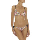 Stella McCartney - Floral bikinitrusse med bindebånd multicolor pink -