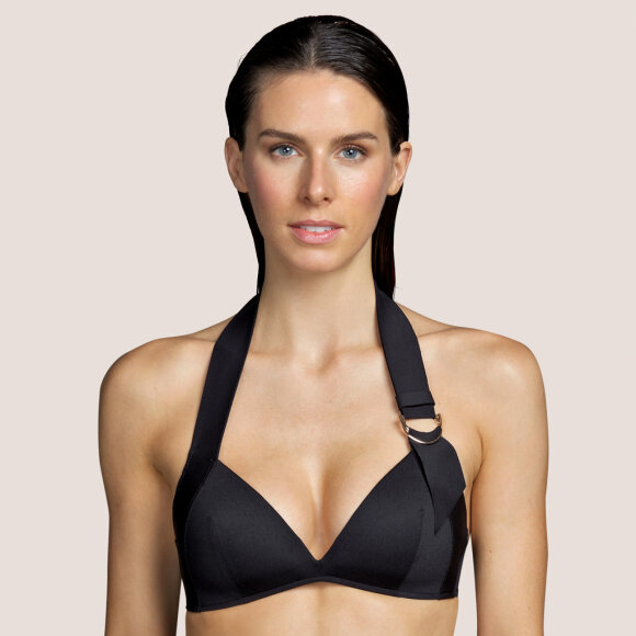 Andres Sarda - Kathryn bikinitop med fyld og uden bøjle - black