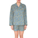 Sonja Love - Kort pyjamas blue/yellow