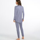 Hanro - Pure Essence pyjamas bomuld blue granite