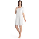 Hanro - Cotton Deluxe natkjole 90 cm white