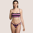 Andres Sarda - Curie bikinitop med fyld stropløs pink