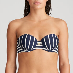 MARIE JO SWIM - Cadiz bikinitop stropløs water blue