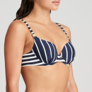 MARIE JO SWIM - Cadiz bikinitop med fyld hjertefacon water blue