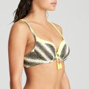 MARIE JO SWIM - Murcia bikinitop med fyld hjertefacon yellow flash
