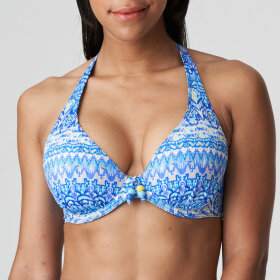 PrimaDonna Swim - Bonifacio bikinitop med fyld trekant electric blue