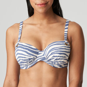 PrimaDonna Swim - Ravena bikinitop fuld skål adriatic blue