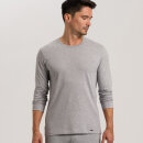 Hanro - Living Shirts HERRE T-Shirt 1/1 ærme grey melange