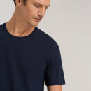 Hanro - Living Shirts HERRE T-Shirt 1/4 ærme deep navy