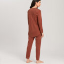 Hanro - Pure Essence pyjamas bomuld marsala