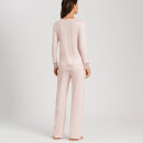 Hanro - Sina pyjamas bomuld 1/1 ærme, lange ben morning glow