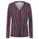 Hanro - Sleep & Lounge skjorte jersey marsala stripe