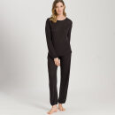 Hanro - Woolen Sleep pyjamas T-Shirt 1/1 ærme raku melange