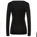 Hanro - Woolen Silk T-shirt rund hals black