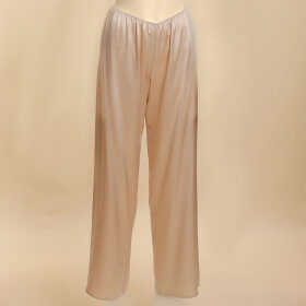 Marjolaine - - Soie Unie Pantalon lange silkebukser sable