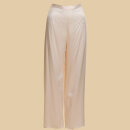 Marjolaine - - Soie Unie Pantalon lange silkebukser rosee