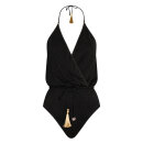 Hanne Bloch - Hanne Bloch V-swimsuit black glitter