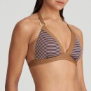 MARIE JO SWIM - Saturna bikinitop uden bøjle med fyld ocean bronze